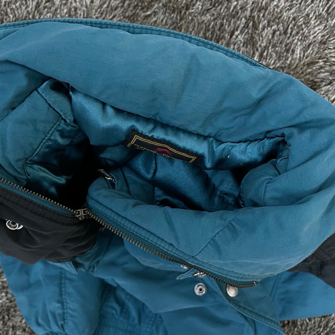 슬레진저 SLAZENGER 90s 올드스쿨 투톤 윈터 점퍼 EEL 상품이미지3