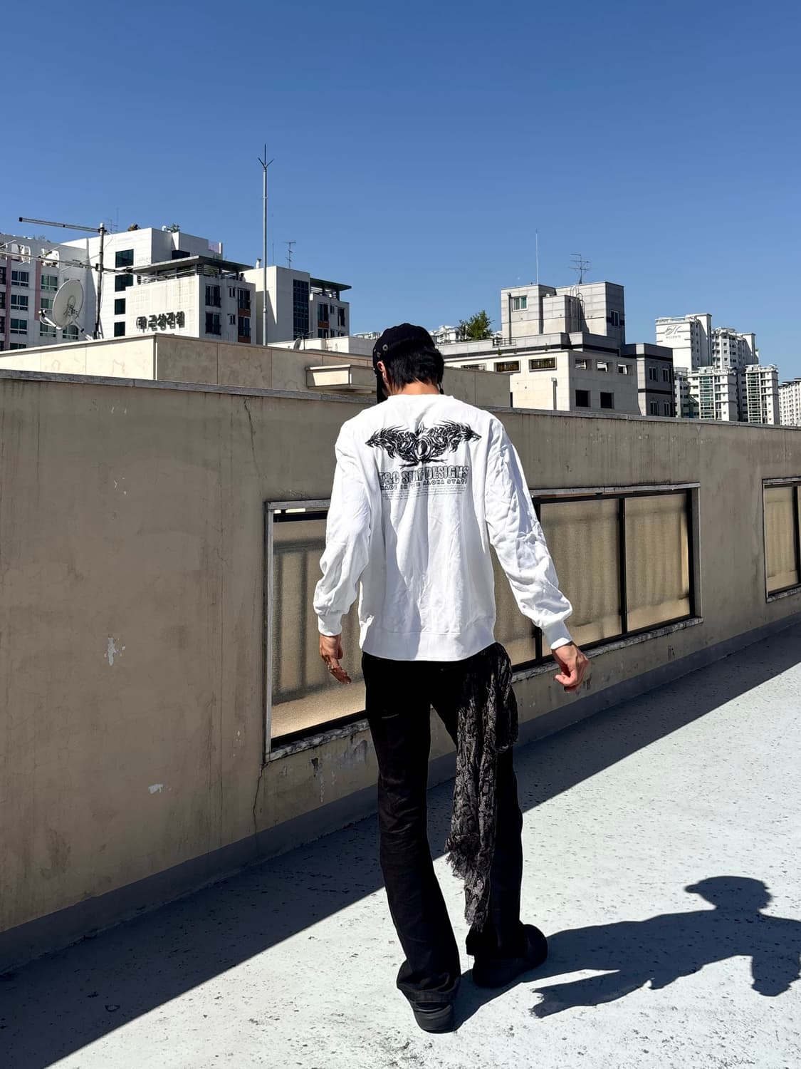 “T&C Surf” Dragon Print White Sleeve 상품이미지8