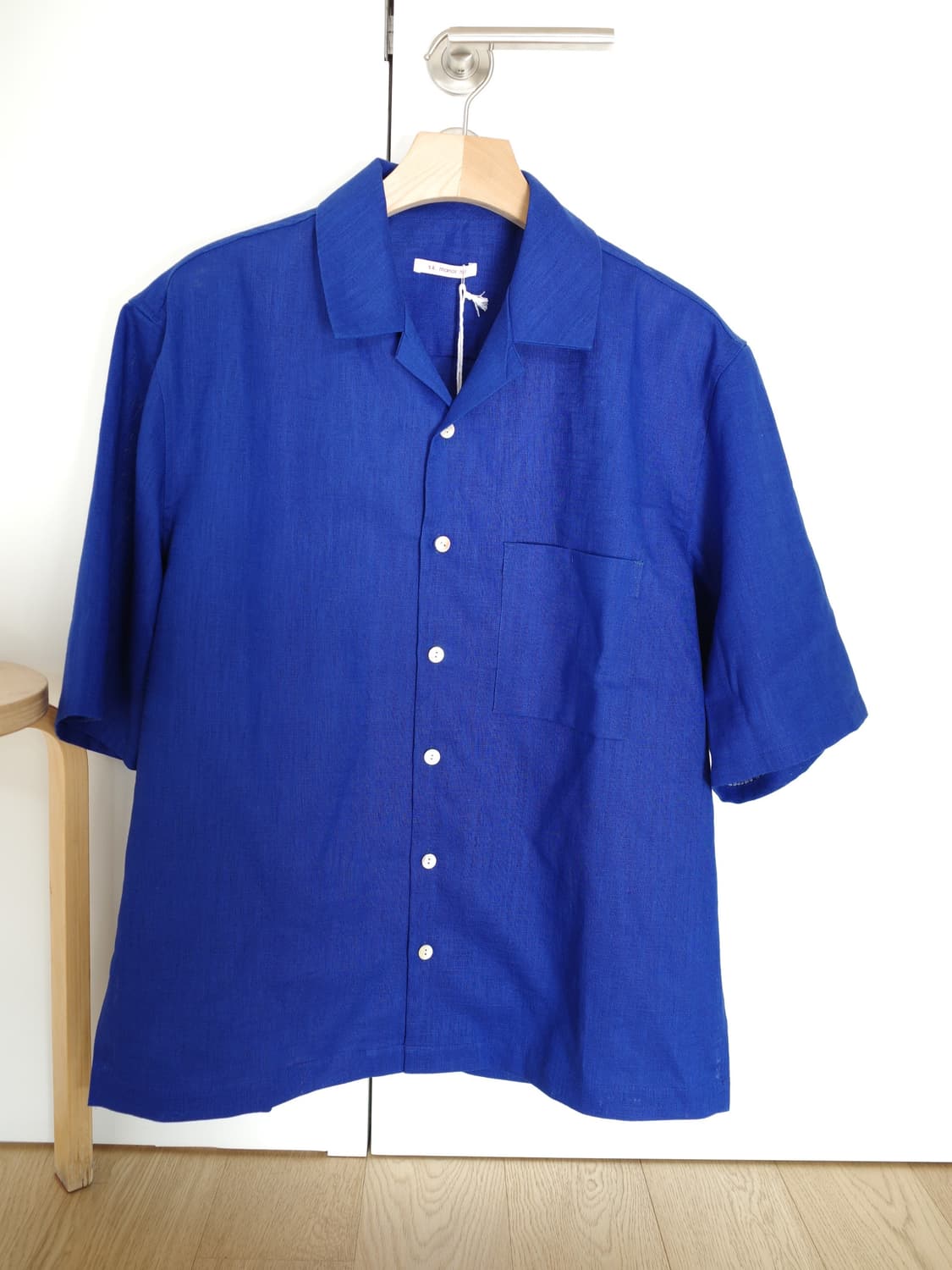 [s] S.K. MANOR HILL 'ALOHA SHIRT' 블루 상품이미지1