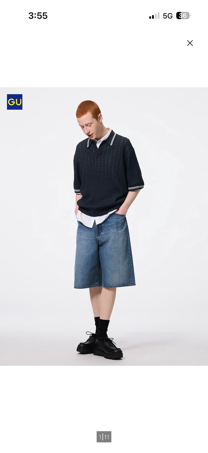 GU jorts 상품이미지1