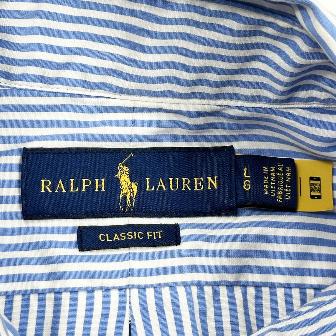 폴로 랄프로렌 클래식핏 스트라이프 셔츠 L 상품이미지5