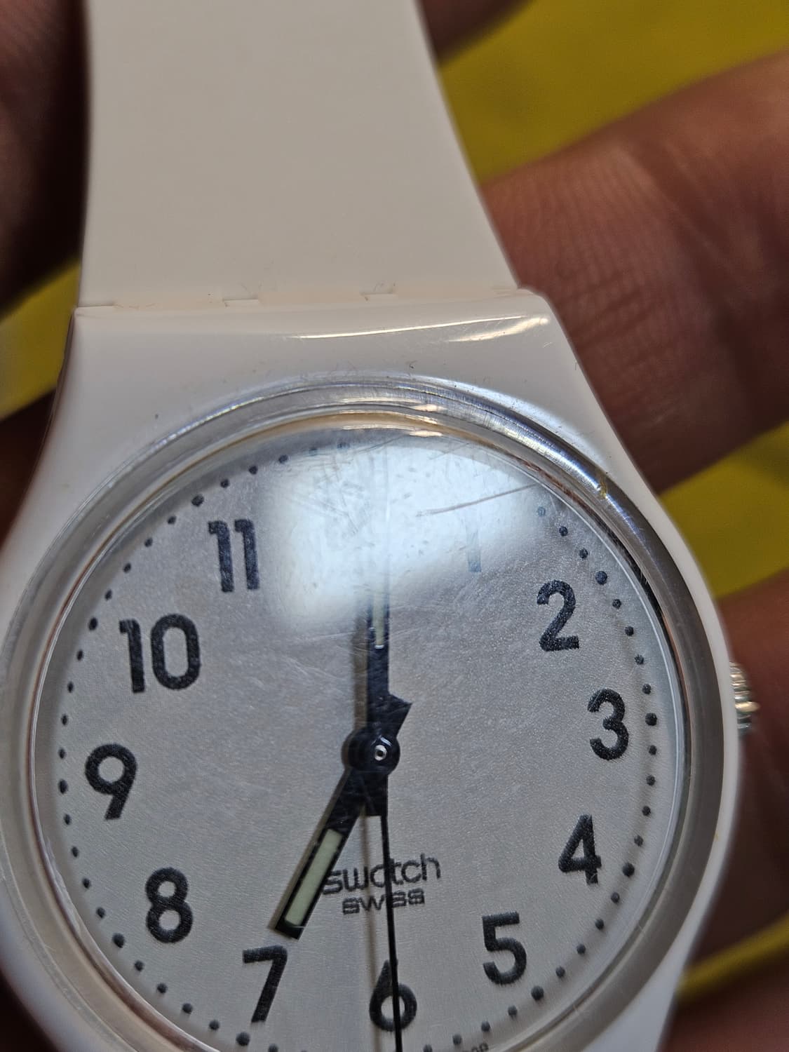 SWATCH 저스트 화이트 소프트 상품이미지3