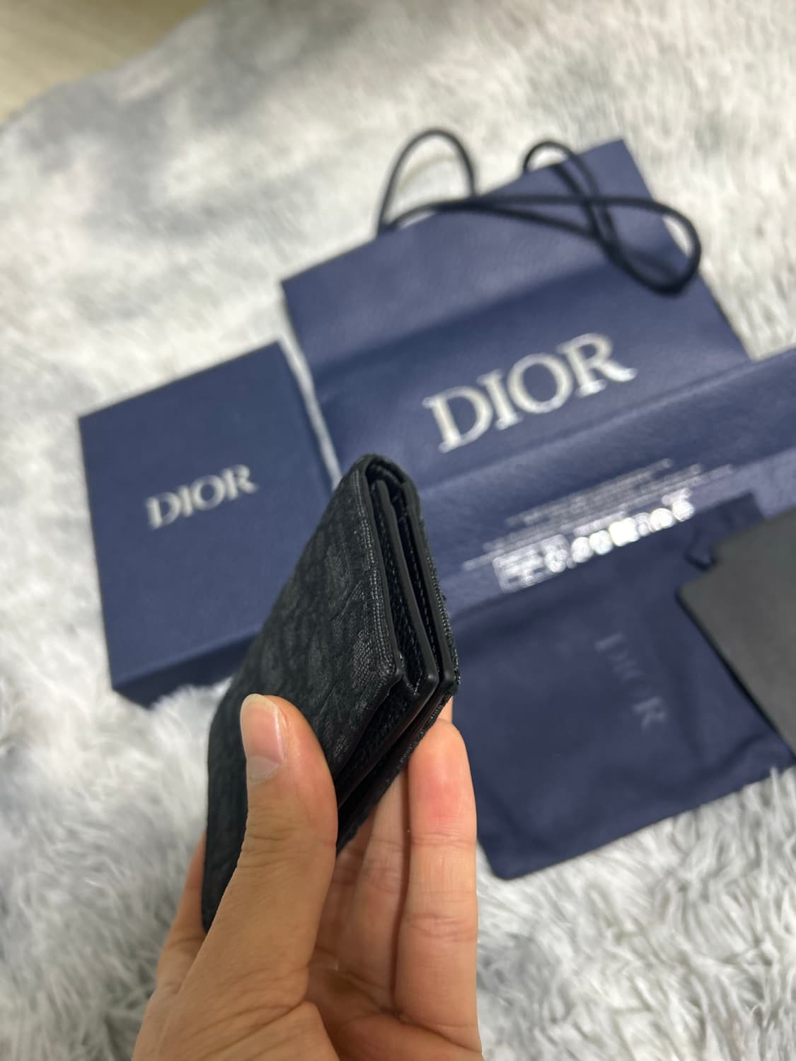 디올 비즈니스 카드홀더 지갑 상품이미지5