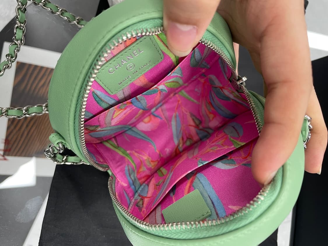 샤넬 탬버린 캐비어 미니 체인 크로스백 상품이미지5