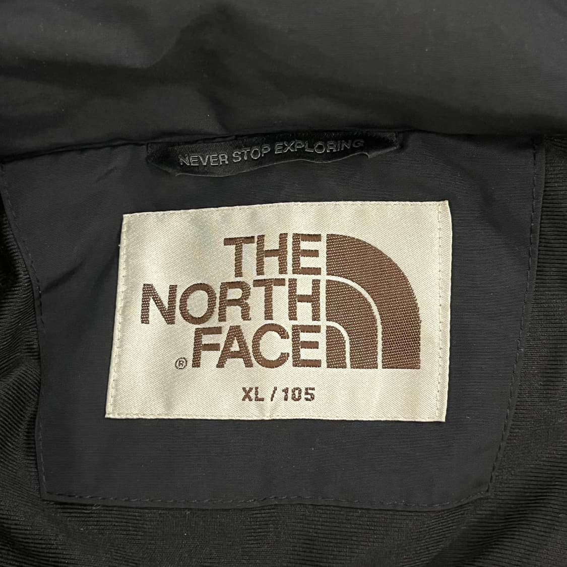 [정품/XL] 노스페이스 블랙 후드 자켓 b17 상품이미지5