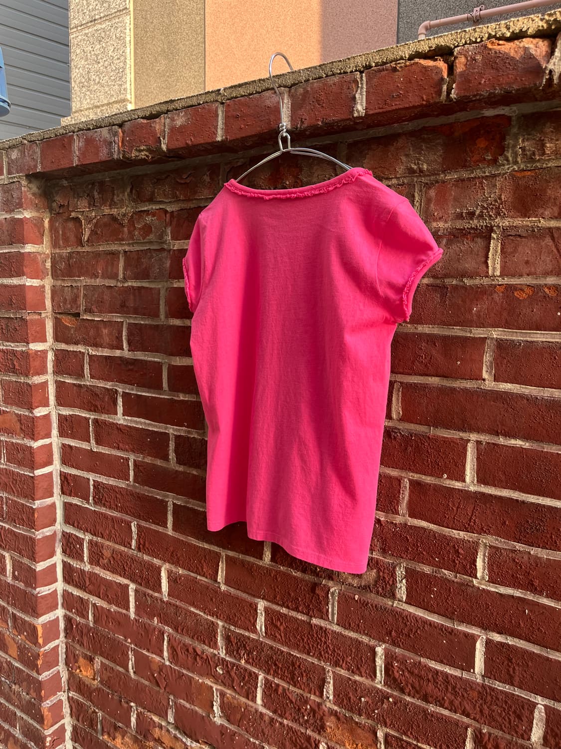 Polo Ralph Lauren 러플 디테일 반팔티셔츠  상품이미지4