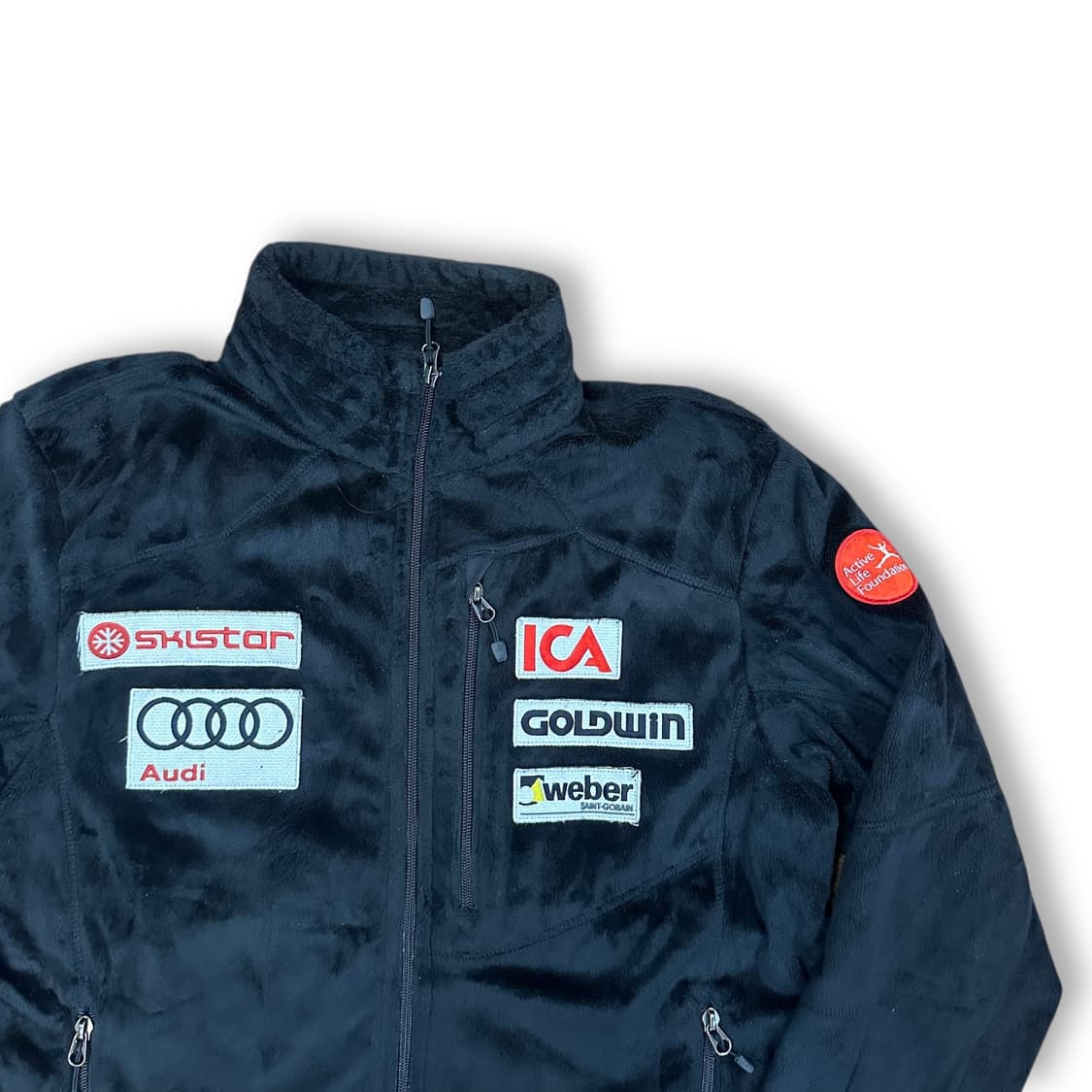 골드윈 아우디 스키팀 후리스 자켓 상품이미지2