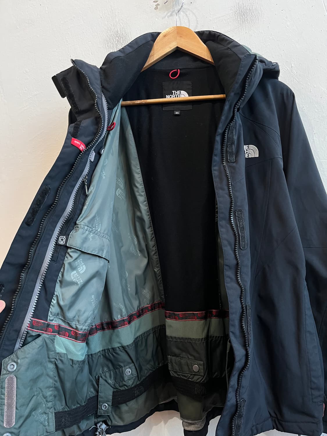 노스페이스 하이벤트 바람막이 자켓 블랙  상품이미지6