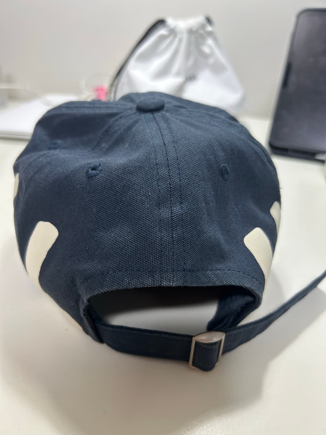 sunlove 썬러브 캐피탈 캡 모자 네이비 상품이미지3