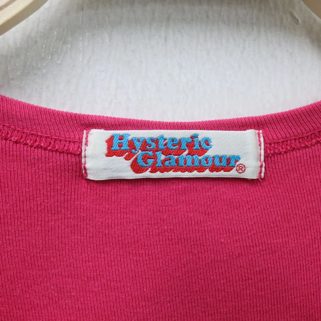 히스테릭 글래머 유넥 반팔 티셔츠 66788 상품이미지8