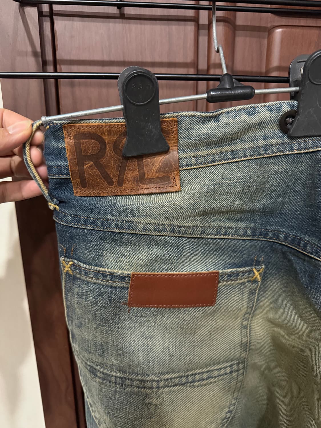 RRL 빈티지파이브포켓핏 하웰 진 34x32 상품이미지4