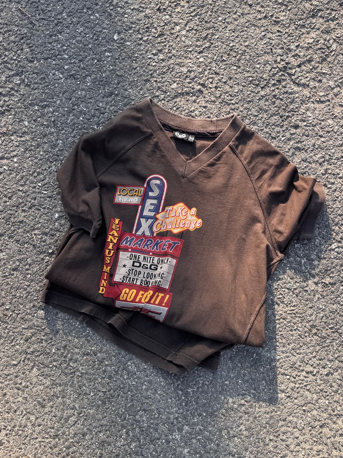 돌체앤가바나 아카이브 그래픽 반팔티셔츠 상품이미지1