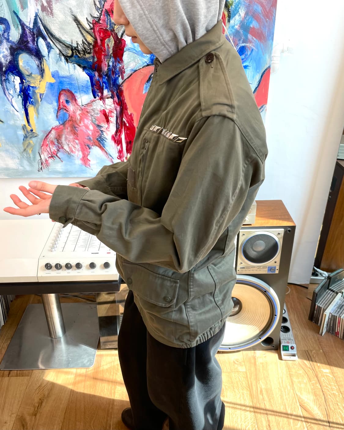 [S] 80s 프랑스군 자켓 상품이미지3