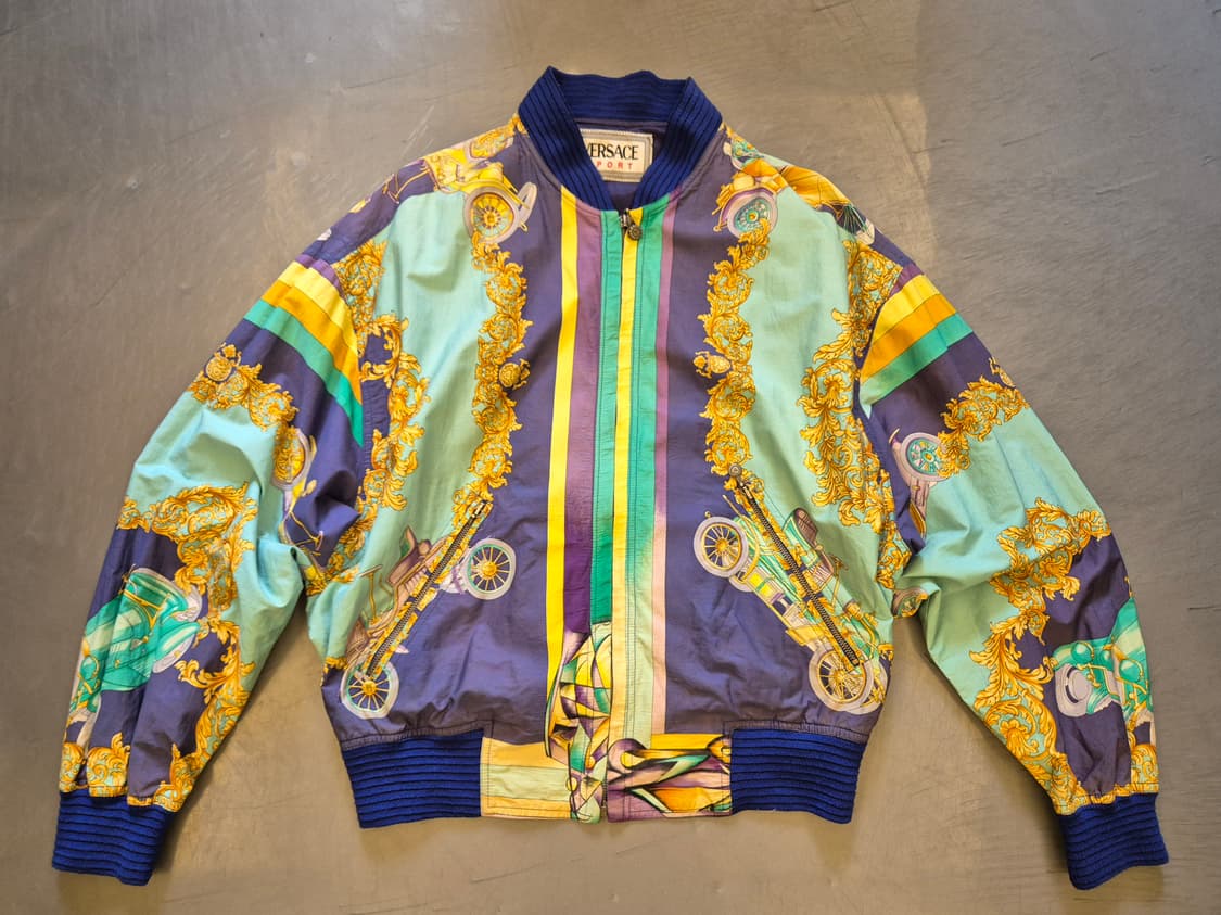 90s VERSACE SPORT BOMBER JACKET 상품이미지1