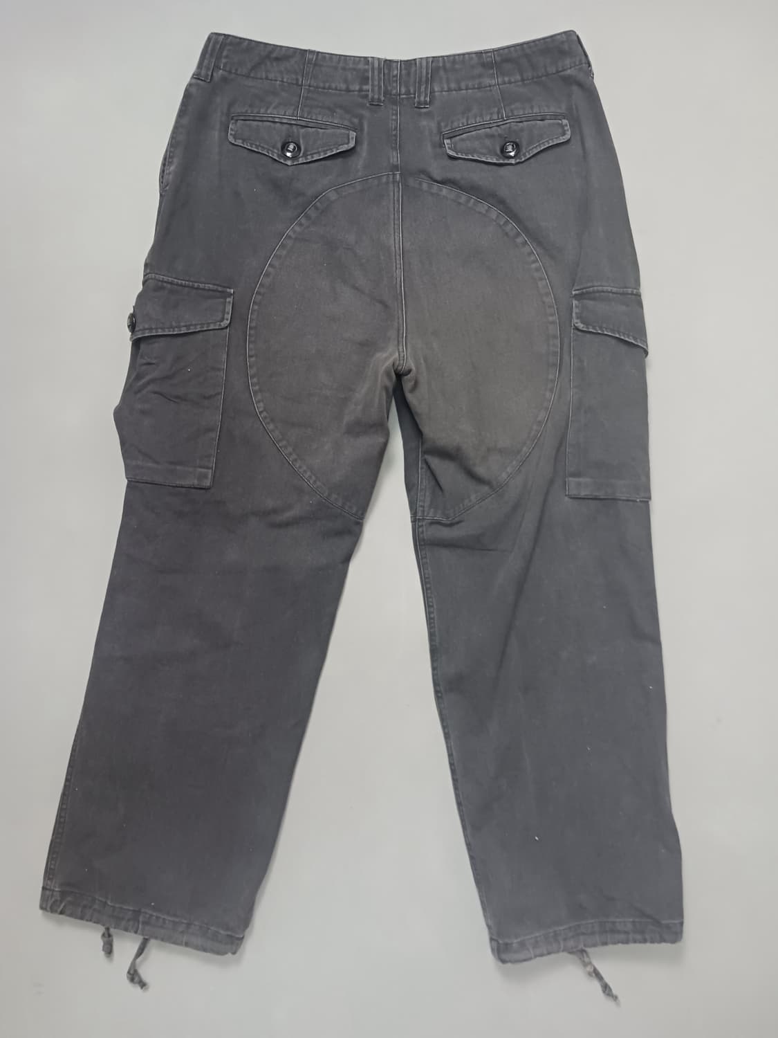 [L] 아웃스탠딩 블랙 밀리터리 카고 팬츠 상품이미지7