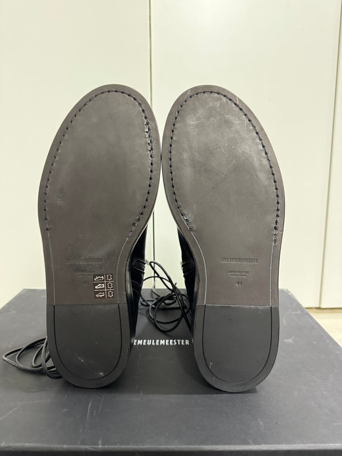 앤드뮐미스터 백레이스 부츠 41사이즈 VICTOR BOOTS 상품이미지7