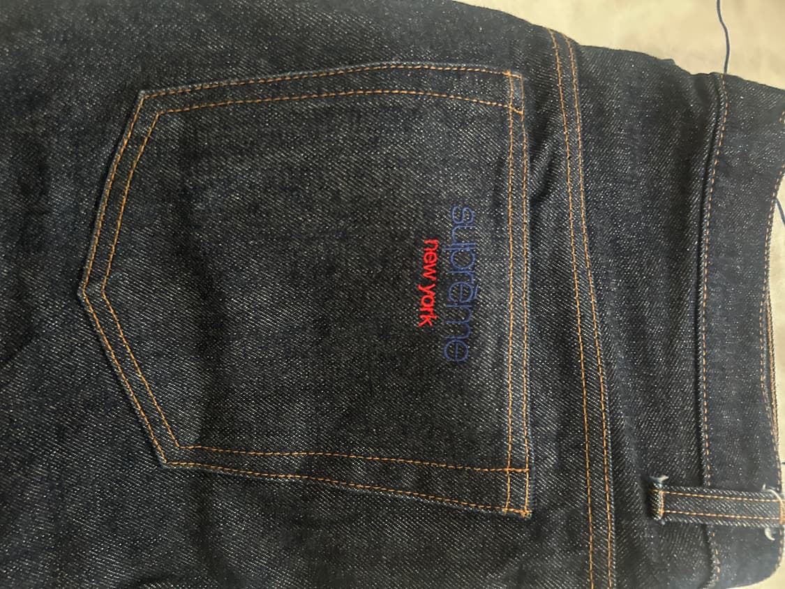 [30]슈프림 데님팬츠 생지 상품이미지3