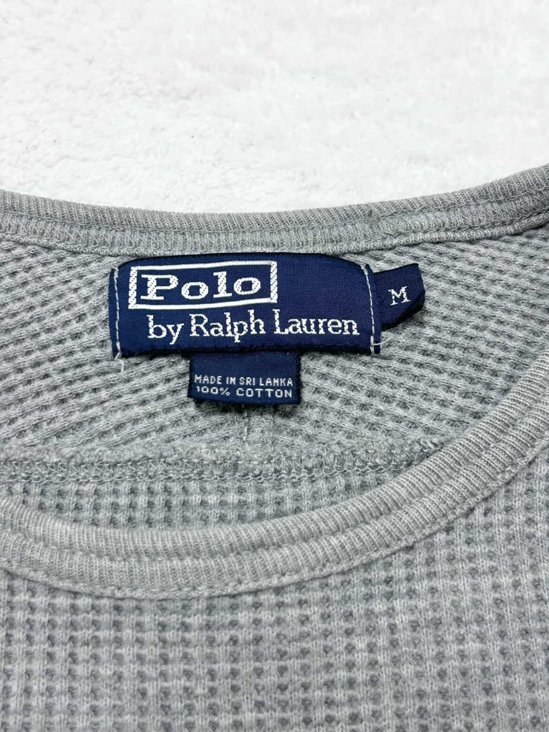 폴로 그레이 와플 롱슬리브 상품이미지7