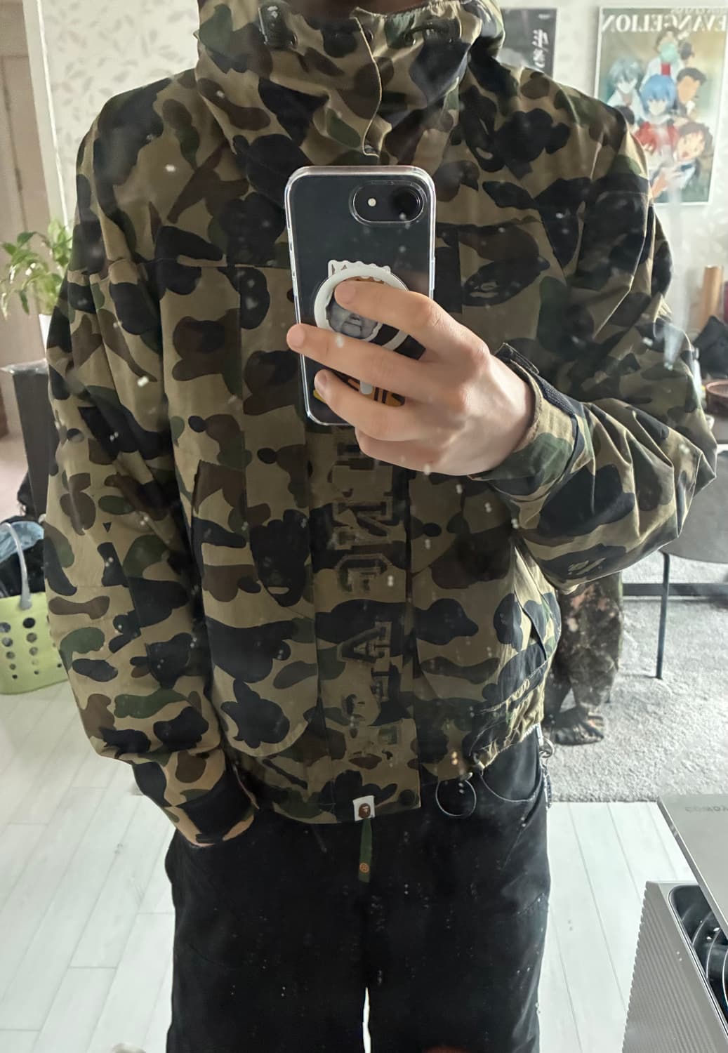 [L] 1999 베이프 1st 카모 스노우보드 자켓 상품이미지10