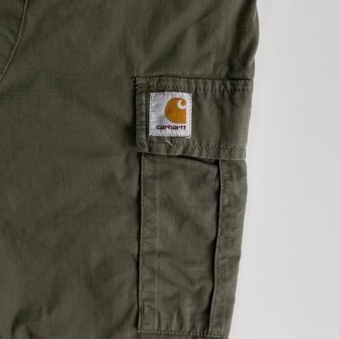 Carhartt 칼하트 카키 레귤러 카고 팬츠 상품이미지2