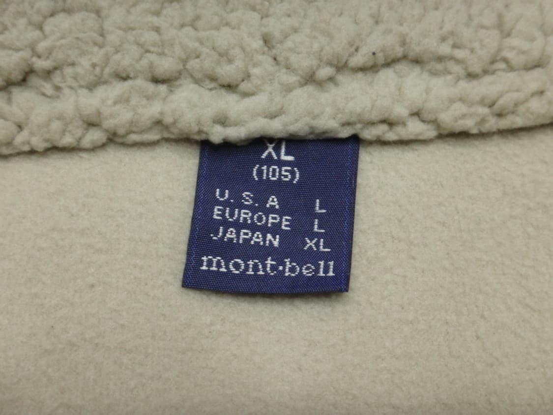 (XL/105) montbell 몽벨 남성 플리스 번딩 자켓 상품이미지9