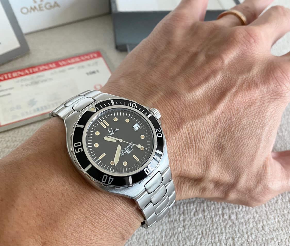 오메가 씨마스터 프로페셔널 200M 쿼츠 스틸 36MM 미듐 상품이미지3