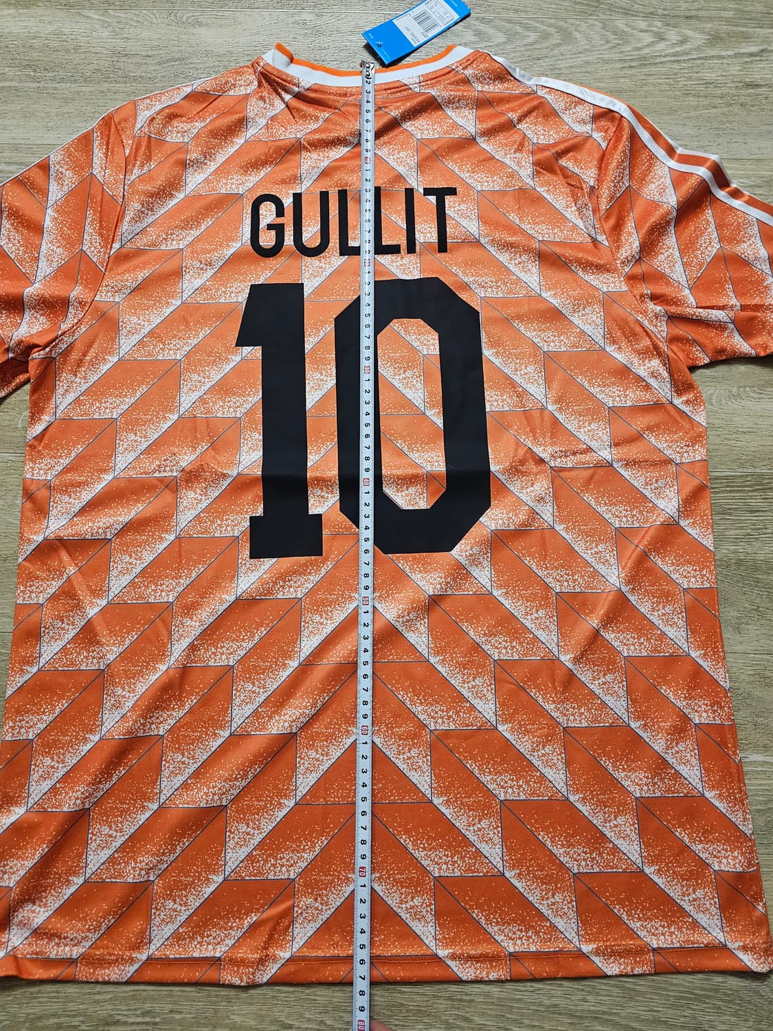 네덜란드 국가대표 루드 굴리트 축구 유니폼 레트로 상품이미지7