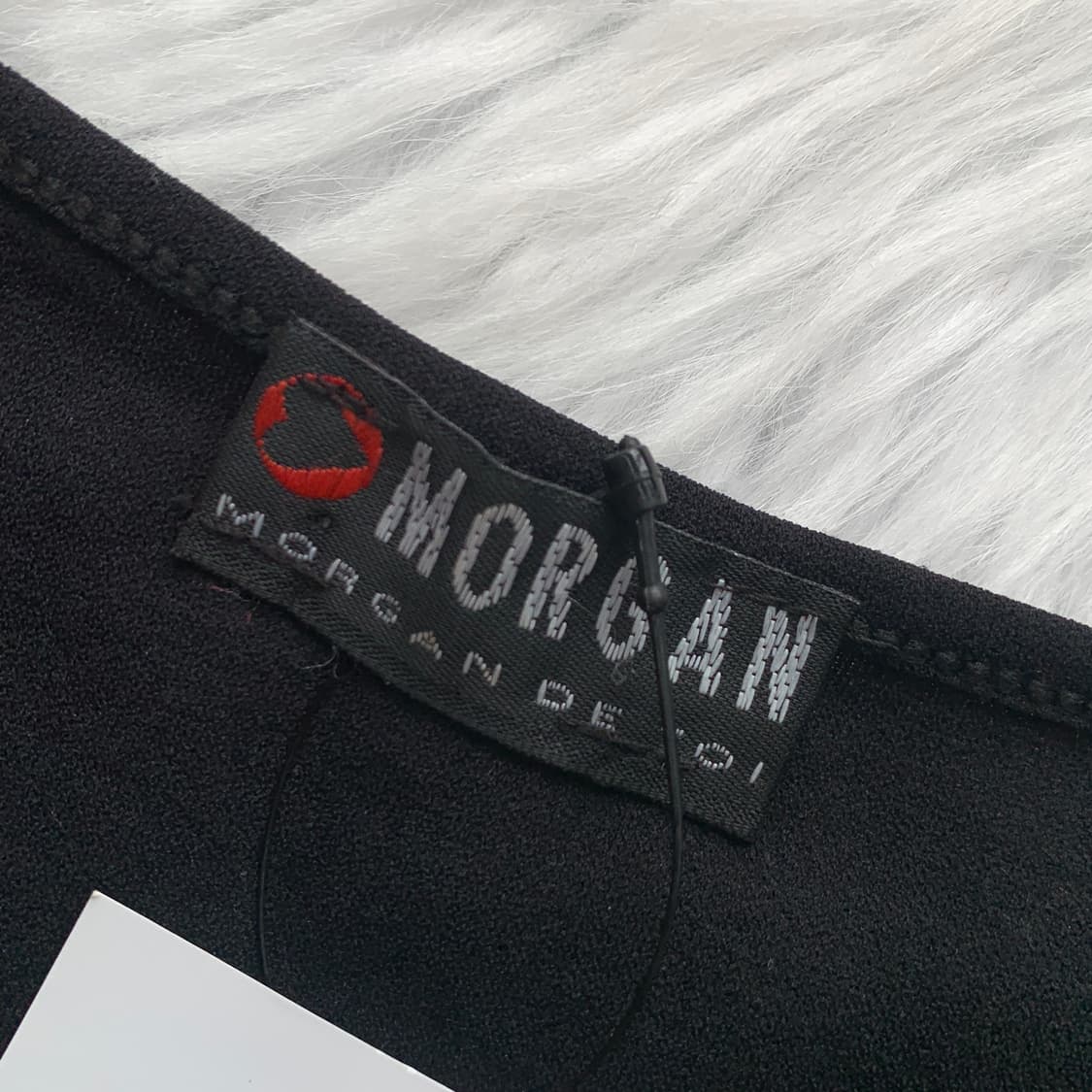 모르간 MORGAN 레드 불꽃 펄 패턴 나시 1535 상품이미지5