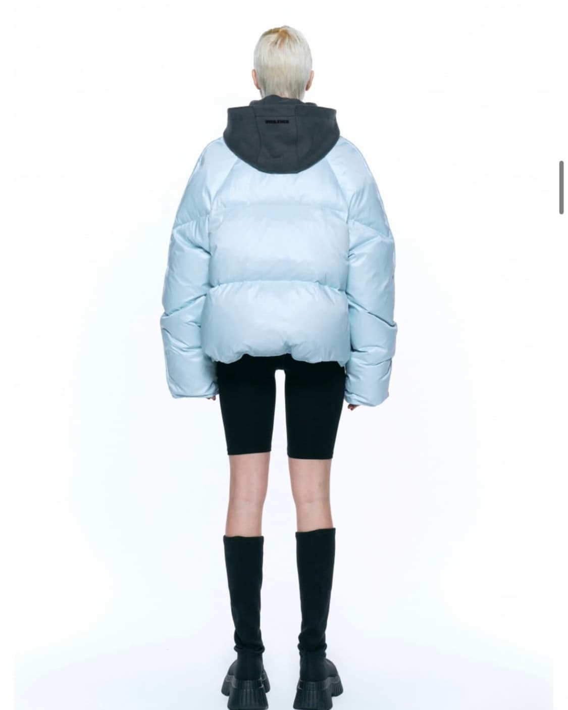 인사일런스 글로시 구스다운 패딩 상품이미지3