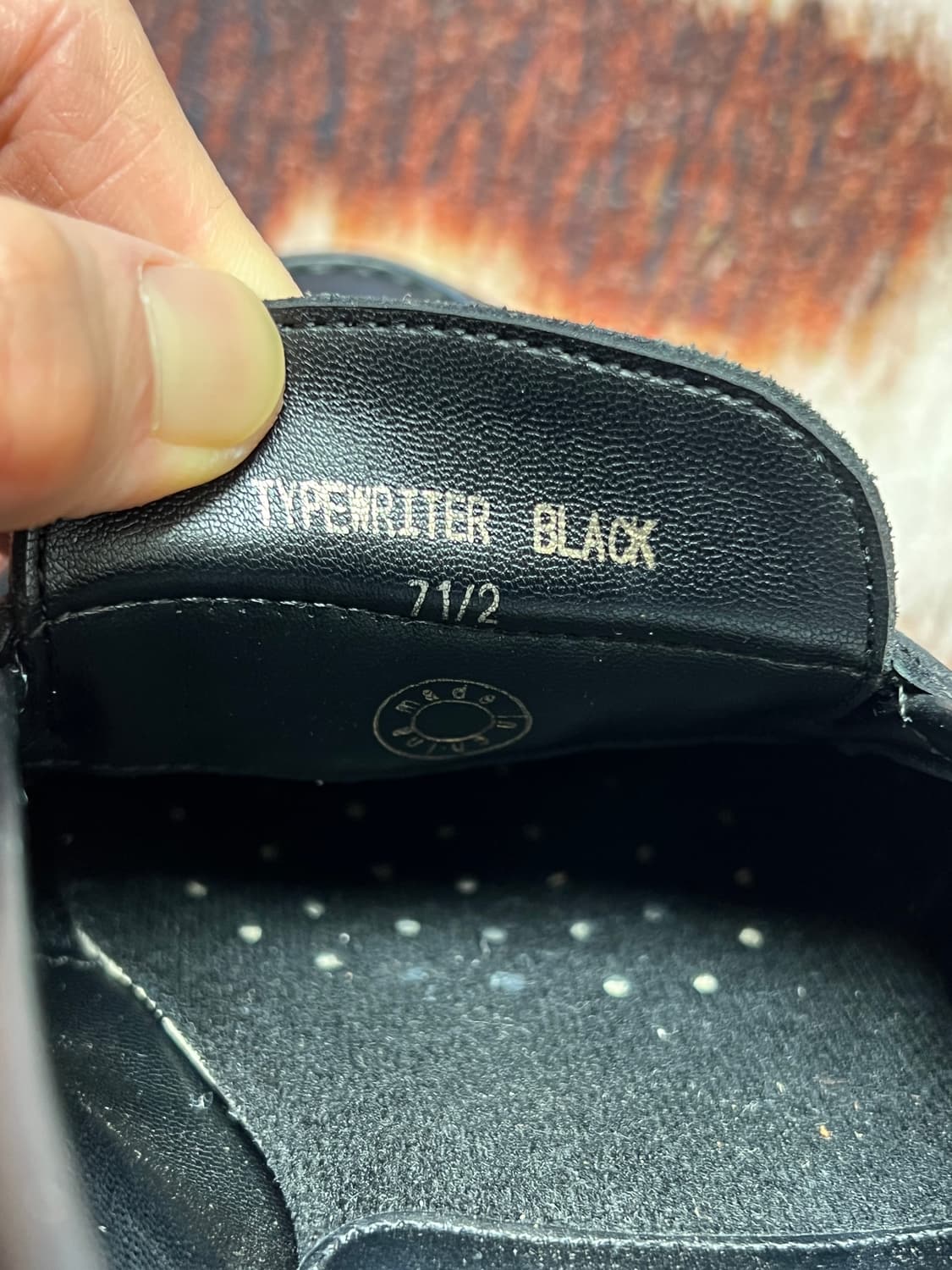 [260-265] 포스트맨 페니로퍼 타이프라이터 블랙 7.5 상품이미지6