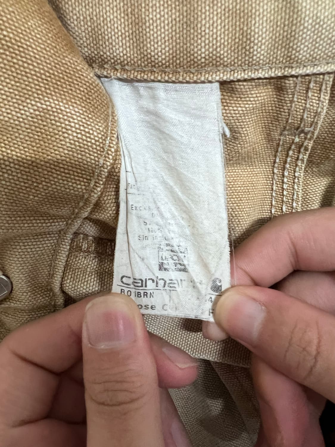 칼하트 made in usa 싱글니 팬츠 상품이미지5