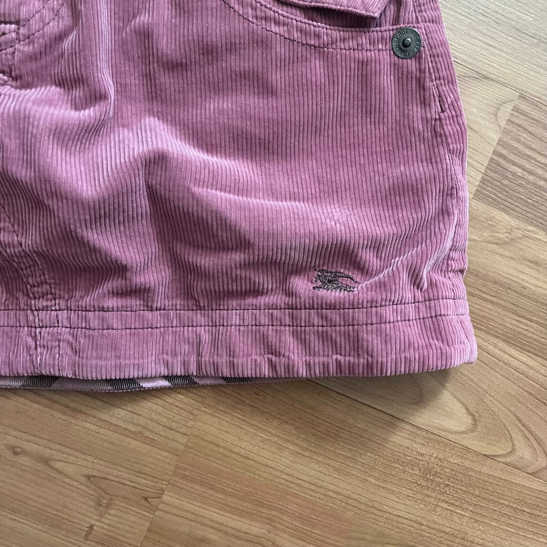 버버리 코듀로이 스커트 상품이미지3