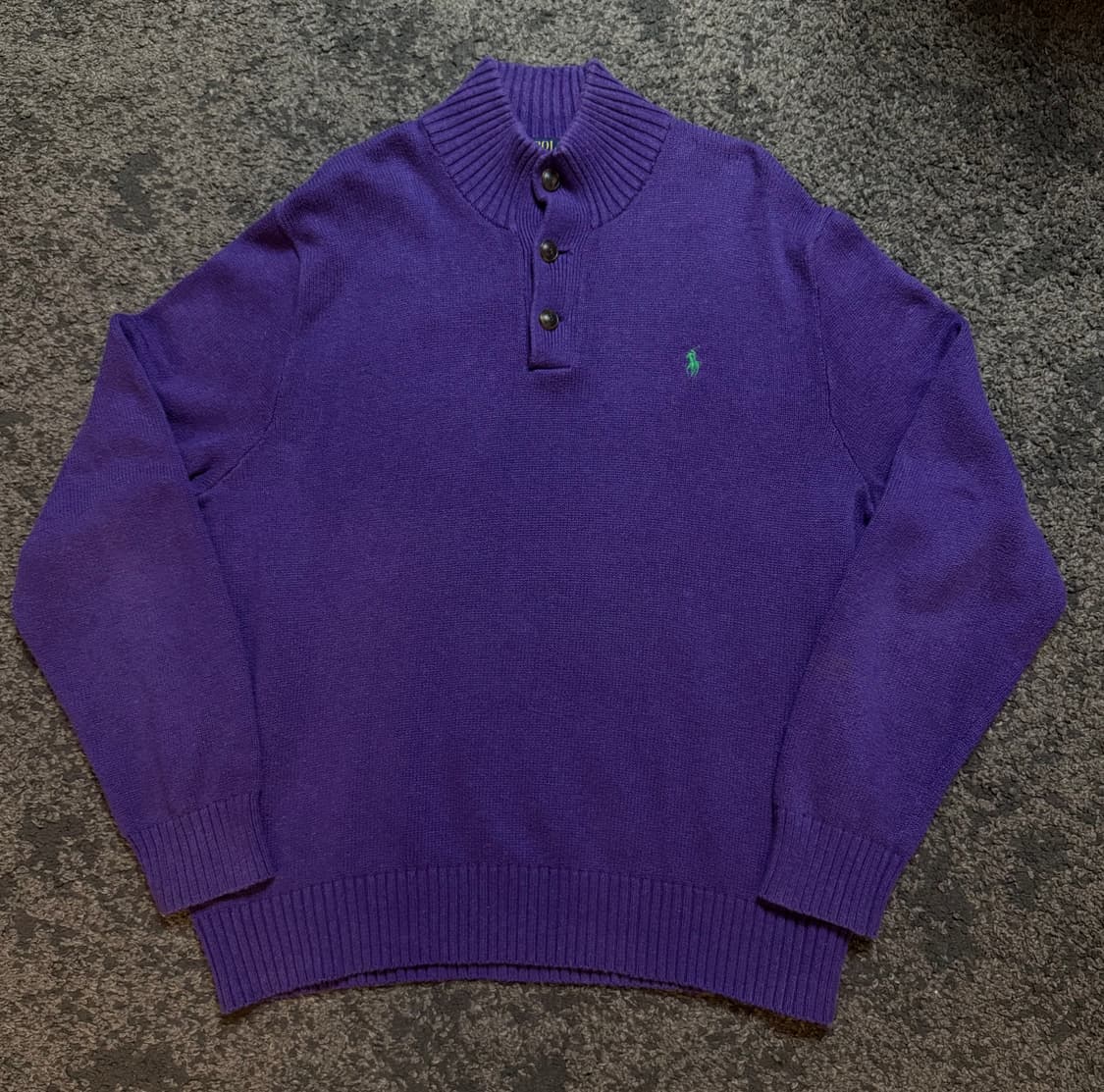 (XL) 폴로랄프로렌 하프버튼 코튼니트 상품이미지1