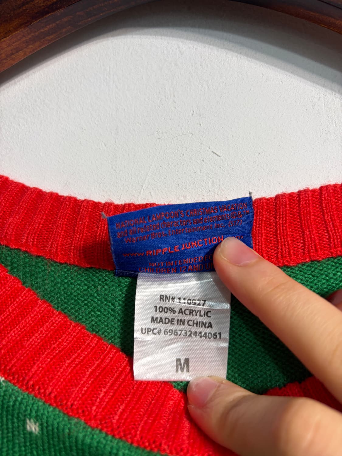 U.S.A. 크리스마스 어글리 니트 루돌프 L 상품이미지8