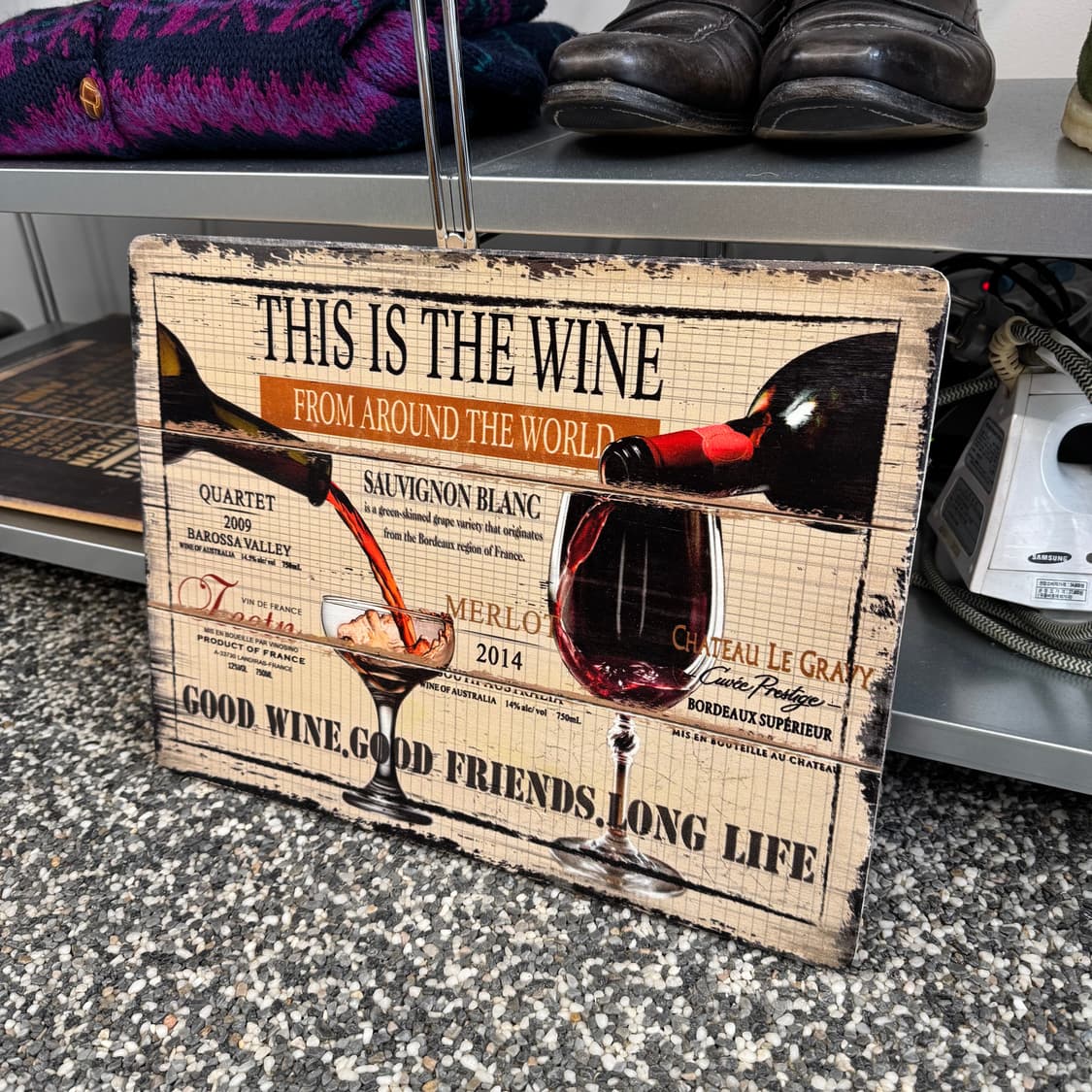 빈티지 우드 인테리어 액자 소품   상품이미지2