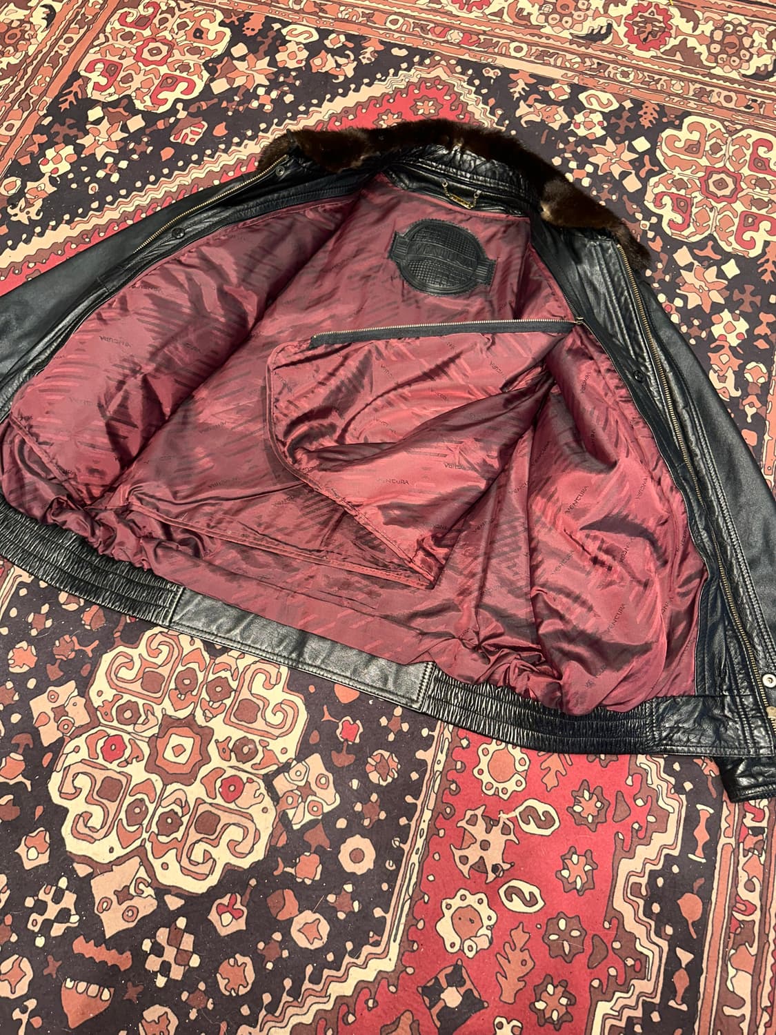 ( XL-2XL ) 가죽자켓 봄버자켓 레더자켓 항공점퍼 a2가죽자켓 상품이미지7