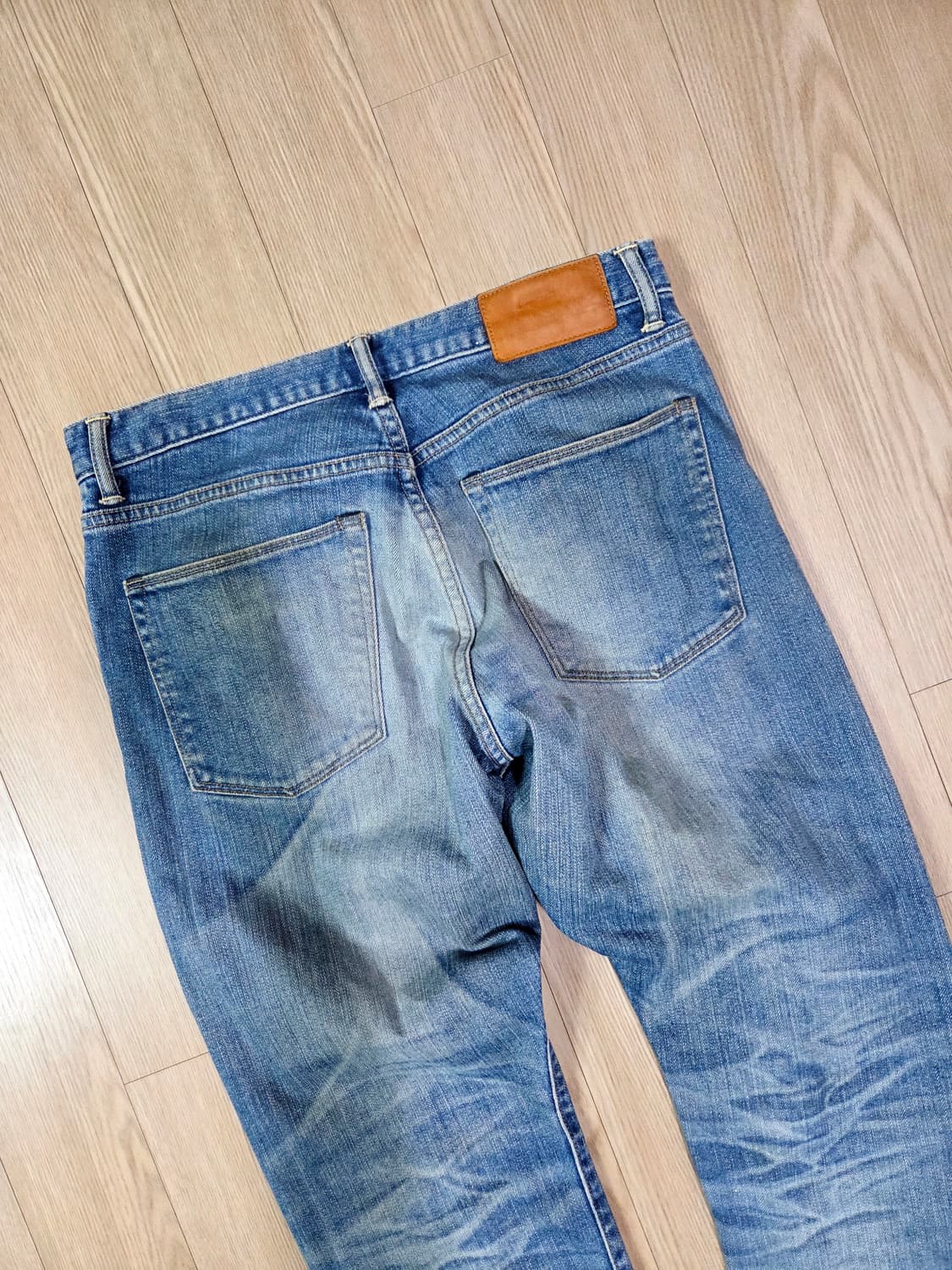 스펠바운드 재팬 테이퍼드 셀비지 데님 팬츠 상품이미지7