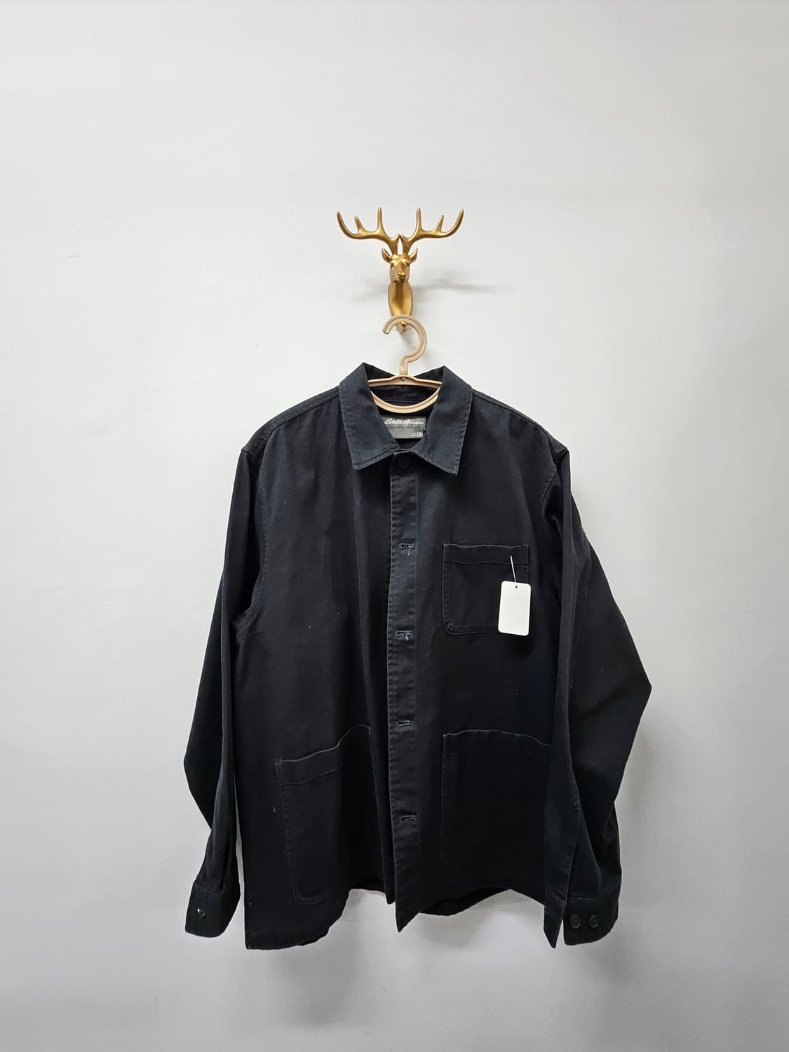 에디바우어 빈티지 커버올자켓 블랙 상품이미지1