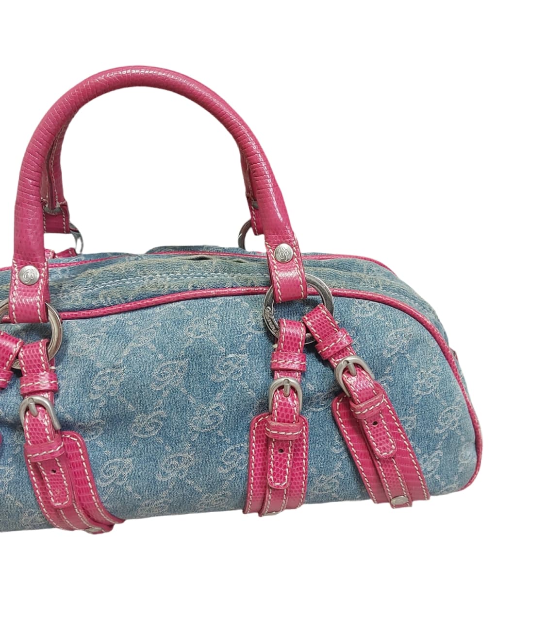 Blue marlin y2k Denim Vintage 2way Bag 상품이미지2