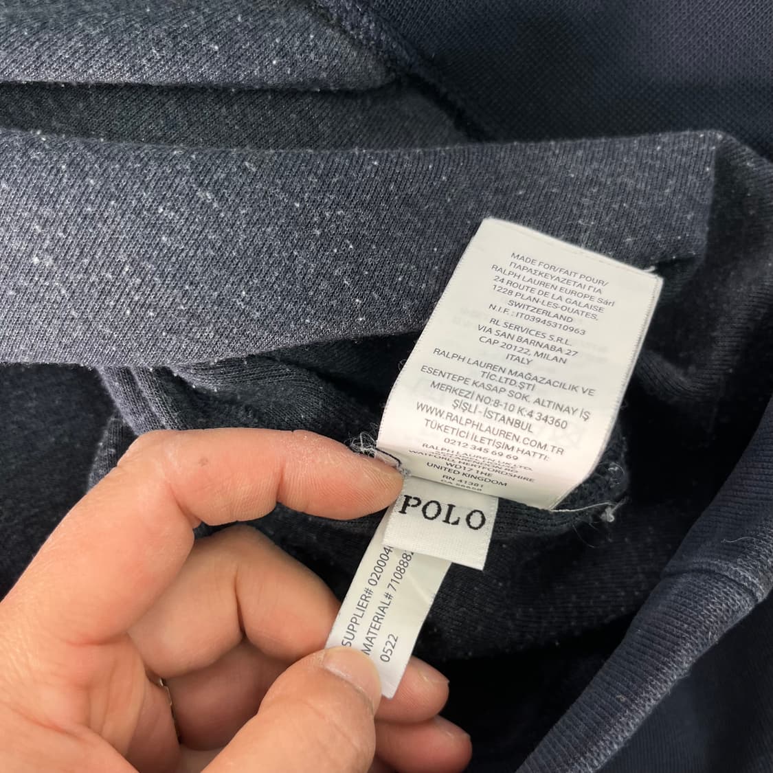 105 폴로랄프로렌 신형 스몰포니 블랙 맨투맨 상품이미지7