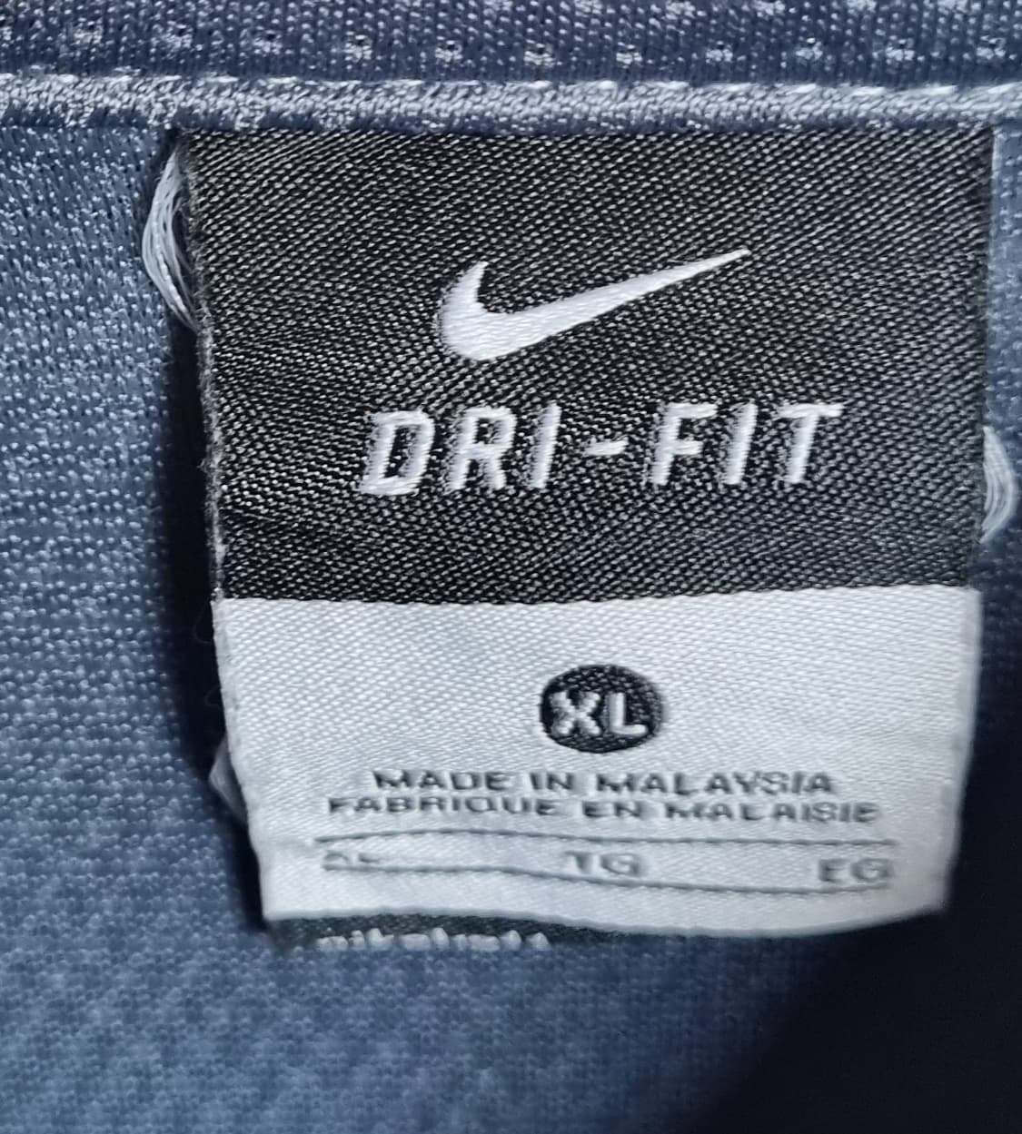 실측 XS (44) 나이키 빈티지 그레이 크롭 져지 트랙탑 상품이미지3