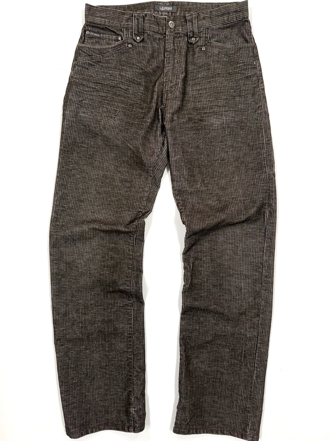 U.P. Renoma 빈티지 스트라이프 데님 팬츠 상품이미지1