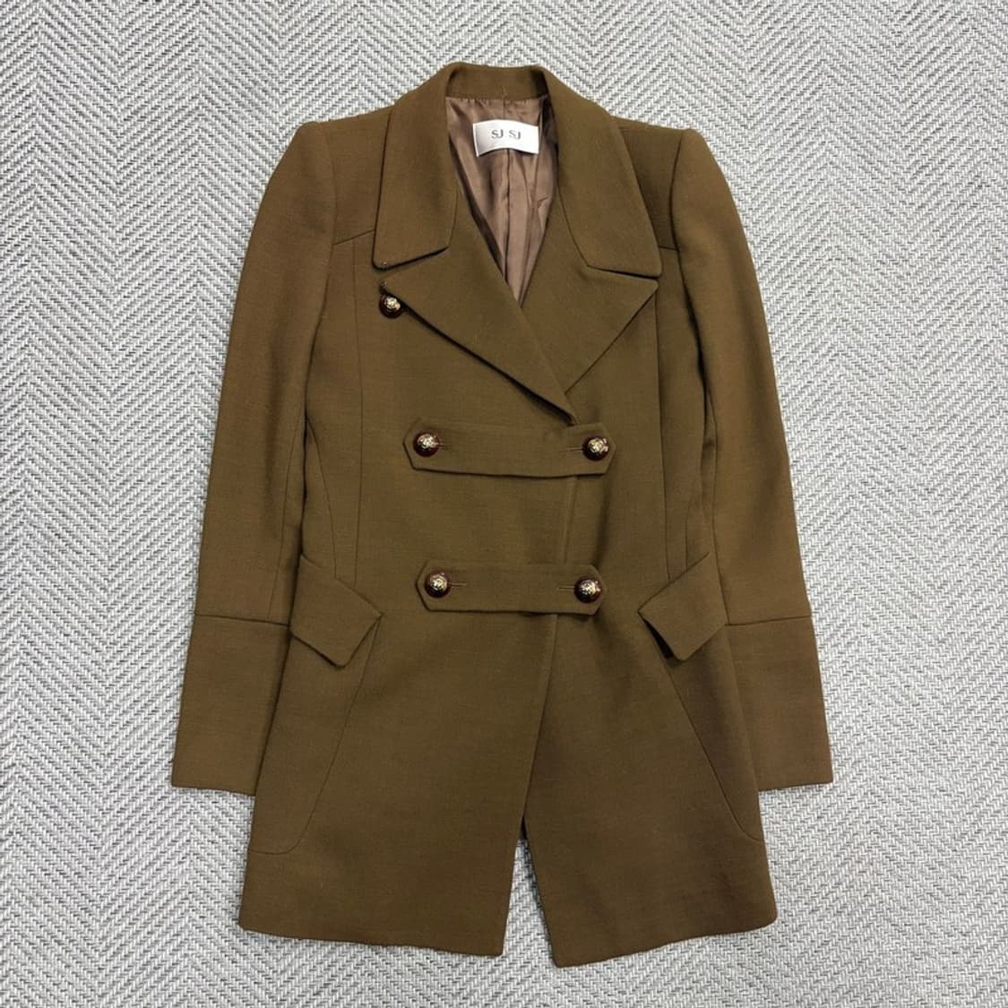 sjsj 울 블렌드 코트 v1836 상품이미지1