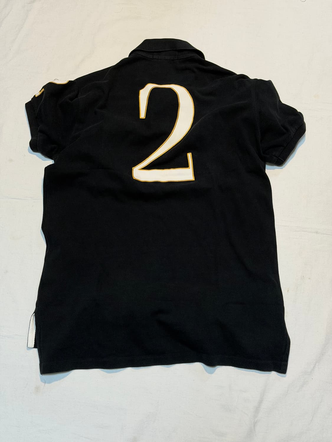 폴로 랄프로렌 빅포니 치프키프 블랙와치 카라티 블랙 상품이미지3