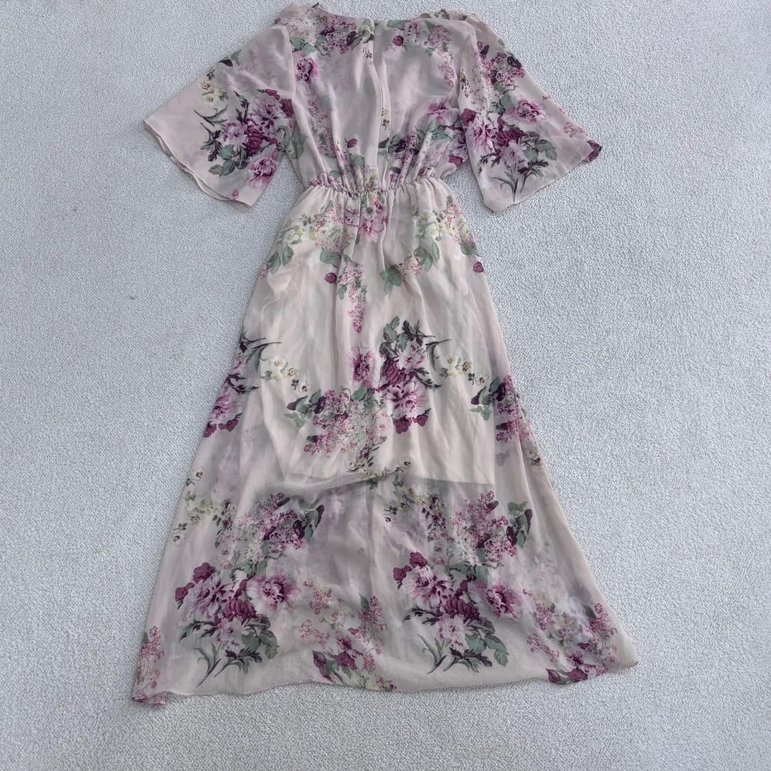 실측확인 JOLI 롱 쉬폰 원피스 0415E 상품이미지2