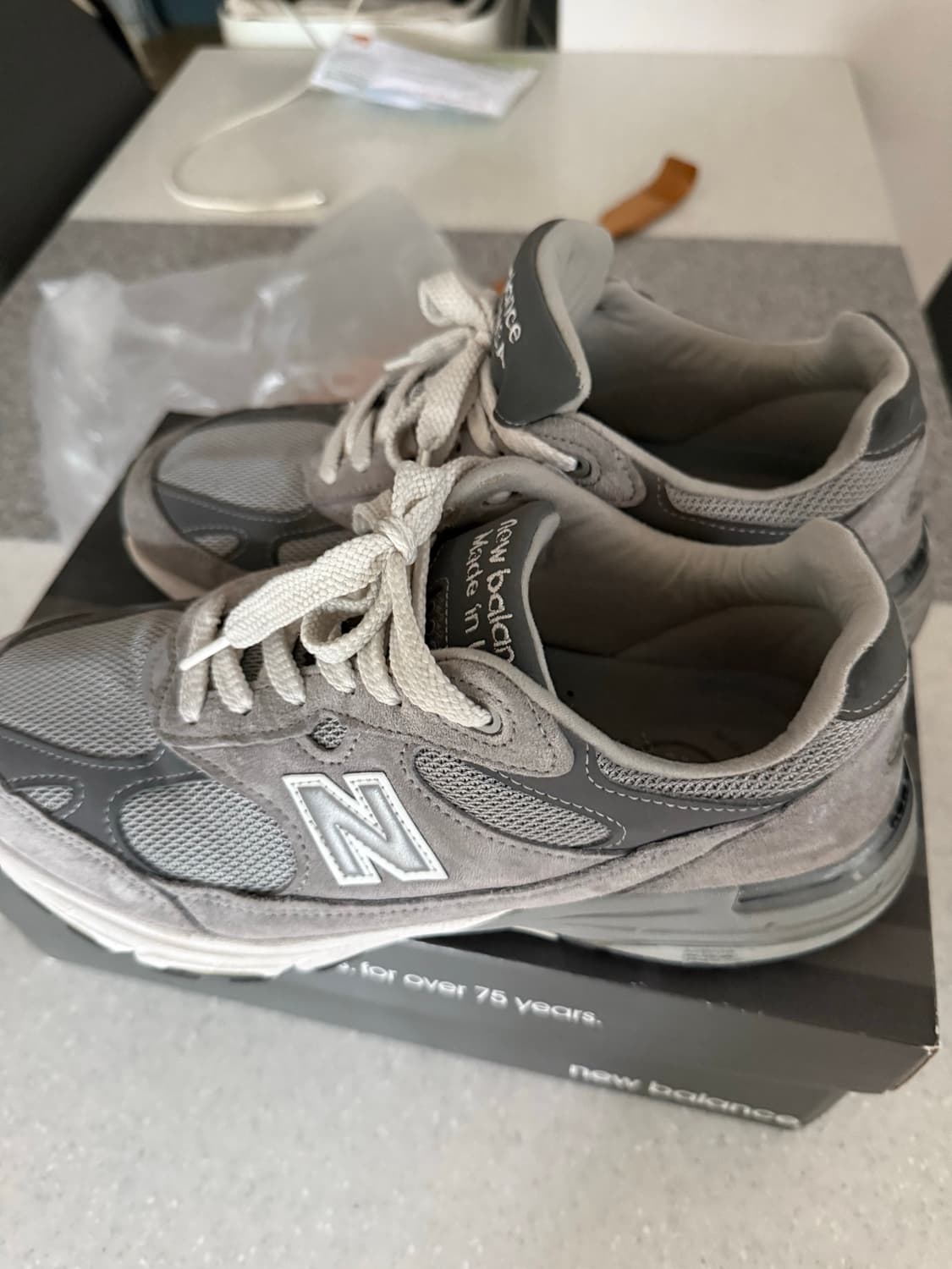 뉴발란스 993 2E 그레이 280 상품이미지1