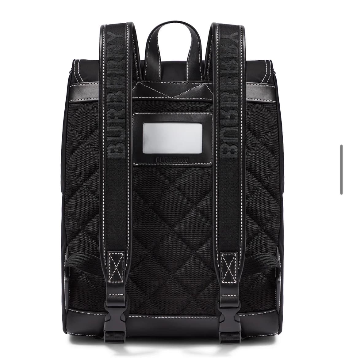 버버리 유니버시티 백팩 블랙 나일론 상품이미지2
