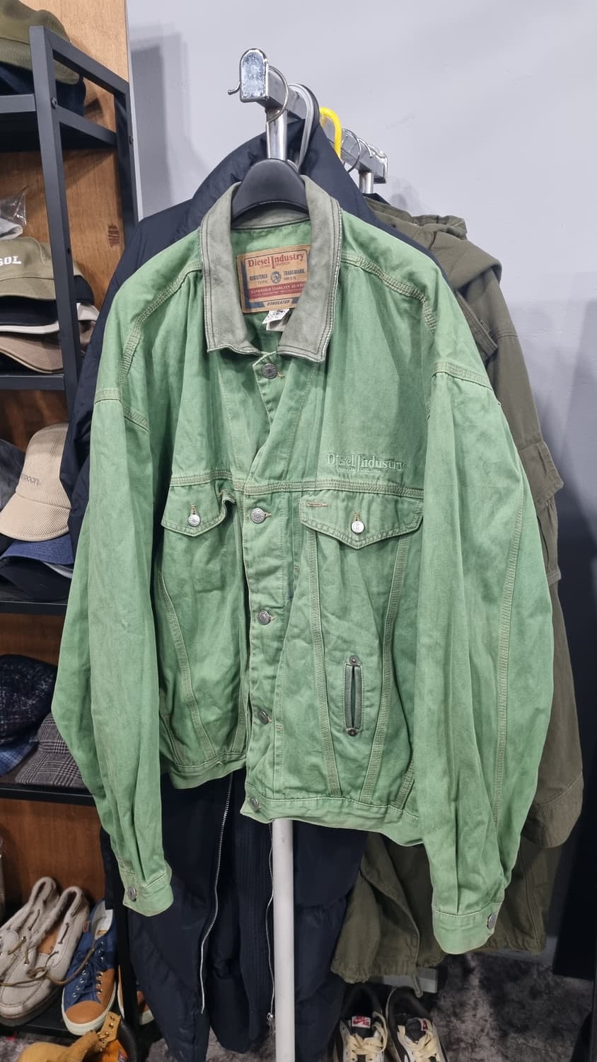 희귀템) 디젤 italy 레트로 청자켓 105~110 상품이미지1