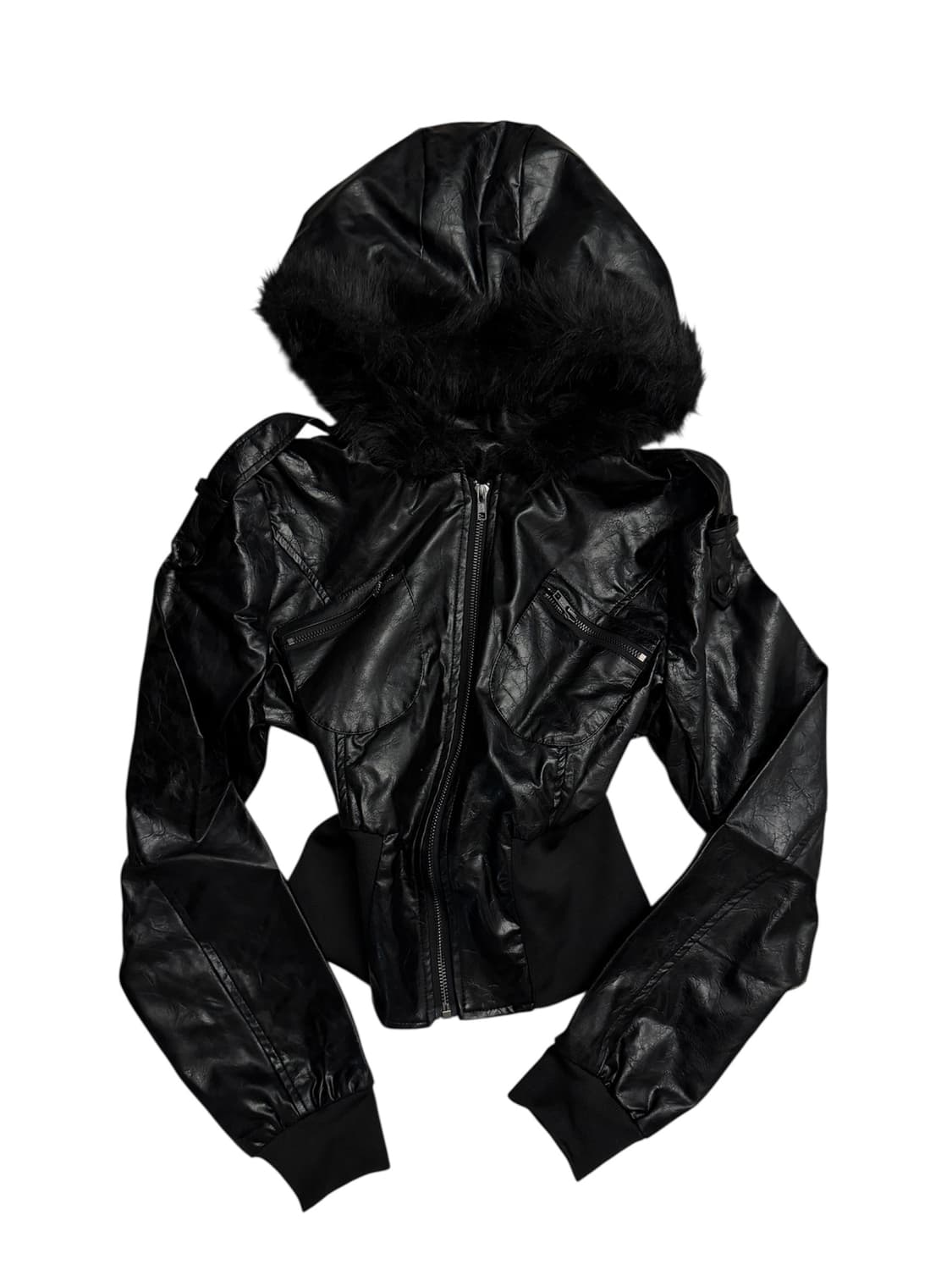 Fur hat short jacket 상품이미지2