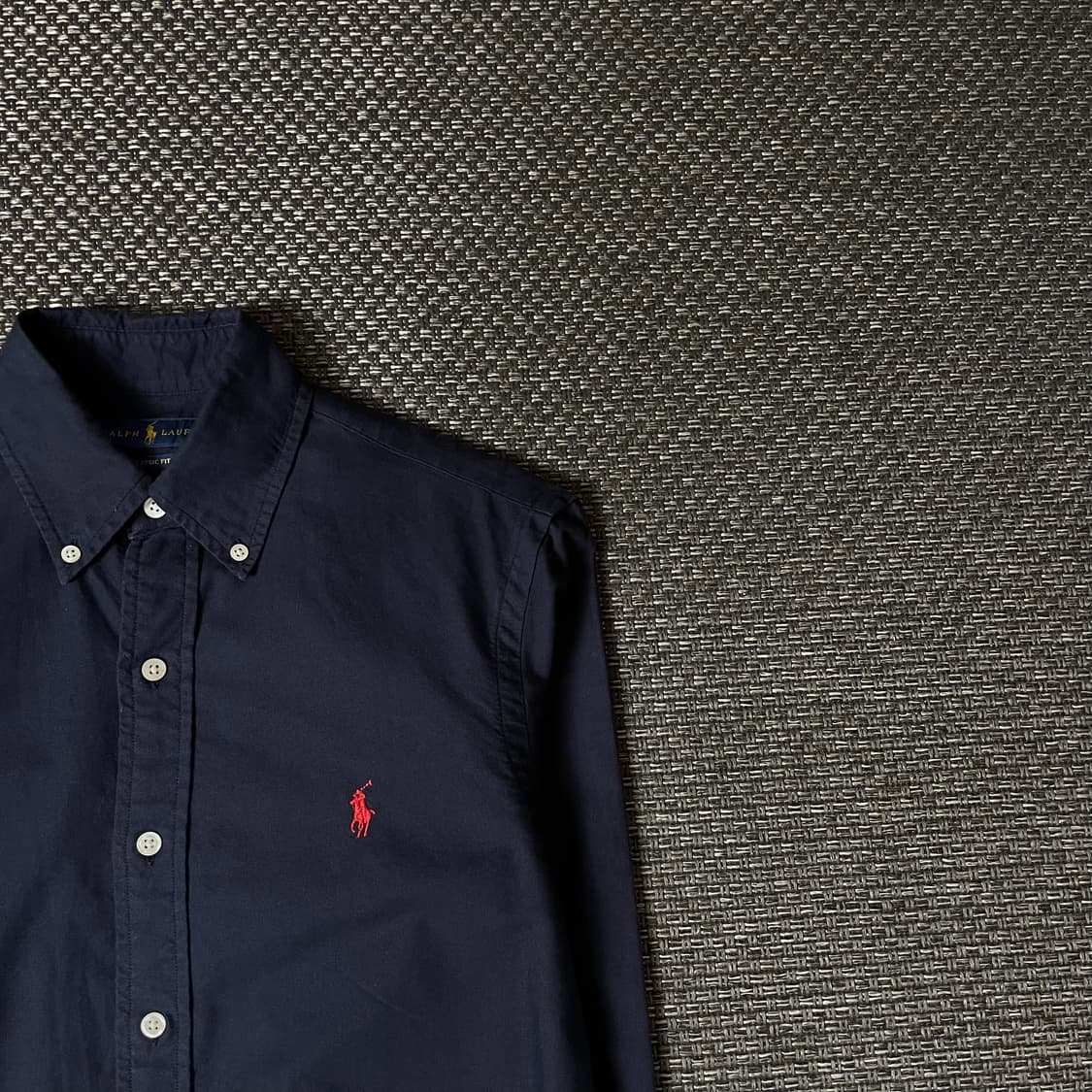 폴로 랄프로렌 레드포니 네이비 긴팔 셔츠 클래식핏 XS 상품이미지3